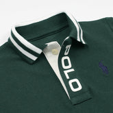 RL Kids Premium Placket Polo Shirt (Green)